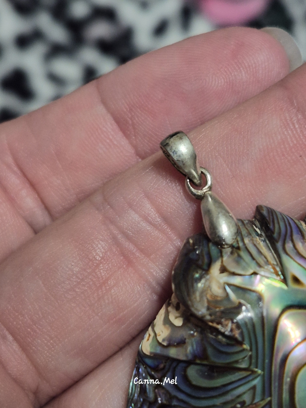 Abalone Shell Pendant - Picture 3 of 4